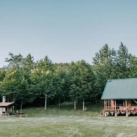 Koliba Sume Pjevaju - Robinzonski Smjestaj, Struja 12 V, Voda Iz Cisterne Alpesi faház *