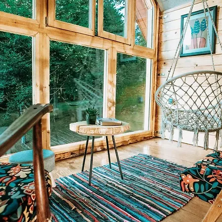 Koliba Sume Pjevaju - Robinzonski Smjestaj, Struja 12 V, Voda Iz Cisterne Alpesi faház