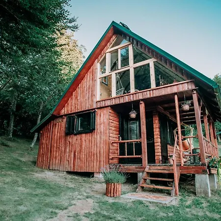 Alpesi faház Koliba Sume Pjevaju - Robinzonski Smjestaj, Struja 12 V, Voda Iz Cisterne