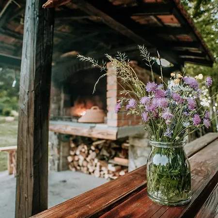 Alpesi faház Koliba Sume Pjevaju - Robinzonski Smjestaj, Struja 12 V, Voda Iz Cisterne *