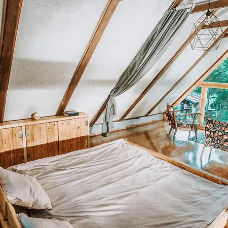 Alpesi faház Koliba Sume Pjevaju - Robinzonski Smjestaj, Struja 12 V, Voda Iz Cisterne