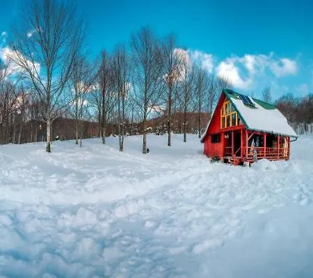 Alpesi faház Koliba Sume Pjevaju - Robinzonski Smjestaj, Struja 12 V, Voda Iz Cisterne Mrkopalj