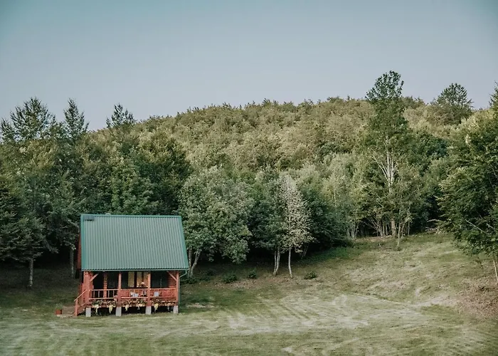 Brvnara Koliba Sume Pjevaju - Robinzonski Smjestaj, Struja 12 V, Voda Iz Cisterne